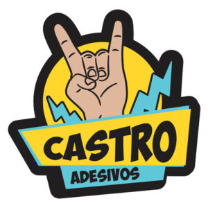 1 Adesivo Sua Logo Personalizado Empresa Marca Logo 60x50cm