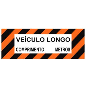 Adesivo Faixa Refletiva Veículo Longo 230cx40cm Comprimento