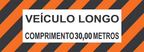 16 Faixas Refletivas Caminhão Veículo Longo Traseira 230x80